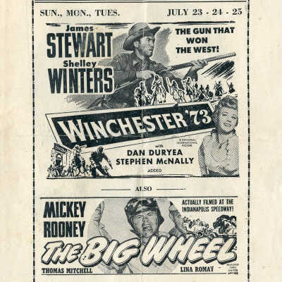 Millburn Theater Program--Winchester '73