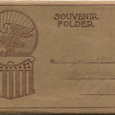 Souvenir Folder of Short Hills postcards