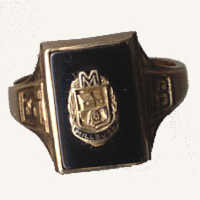 Millburn High School Class of 1969 Ring