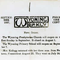 Wyoming Weakly, September 1897