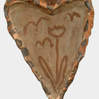 Clay Heart Made by Glenwood Kindergartener for Mother