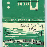 The Arch Restaurant Matchbook/Matchcover