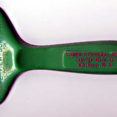 Young's Funeral Home Ice Scraper