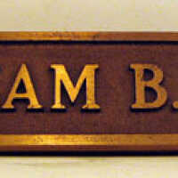 Gero: William B. Gero Nameplate