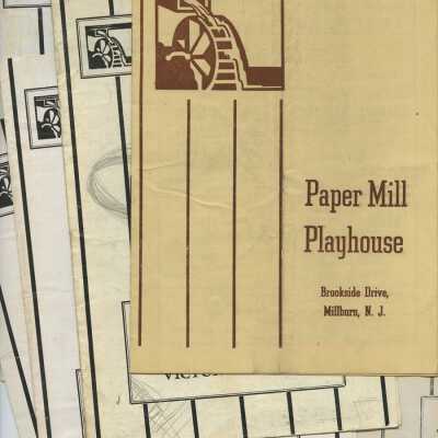 Paper Mill Playhouse: Theater Programs/Playbills 1941-48