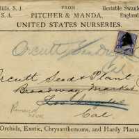 Pitcher & Manda US Nurseries Envelope to Orcutt Seed