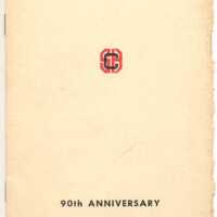 Short Hills Club 90th Anniversary Booklet