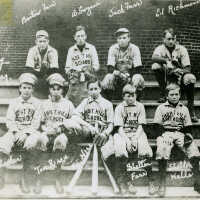 Short Hills School Baseball Team Photograph,1904