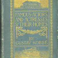 "Actors and Actresses & Their Homes" by Gustave Kobbe