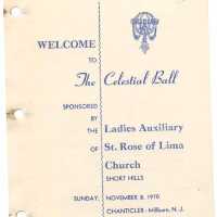 St. Rose of Lima: Ladies Auxiliary Celestial Ball Directory, 1970