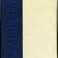 1955 Millburn High School Millwheel Yearbook