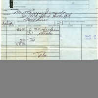 Marsh: S. Marsh & Sons Receipt