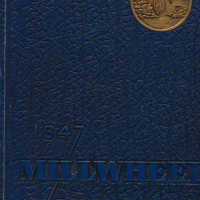 1947 Millburn High School (MHS) Millwheel Yearbook