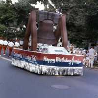 July 4, 1976 Parade-Liberty Bell Float