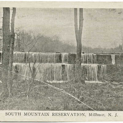 South Mountain reservation photographic postcard