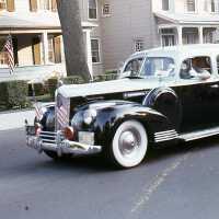 July 4, 1976 Parade-Black/White Antique Car
