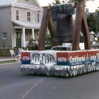 July 4: Continental Lodge 190 Liberty Bell Float in American Bicentennial Parade 1976