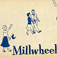 1957 Millburn High School Millwheel Yearbook