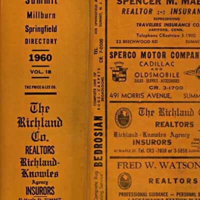 Price & Lee City Directory, 1960