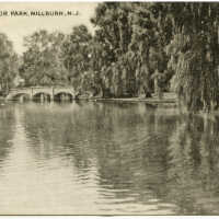 Taylor Park: Taylor Park with Rahway River and Bridge