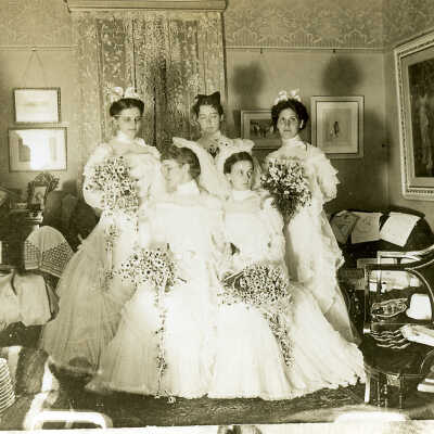 Marshall: Mrs. Herbert Marshall's Bridesmaids