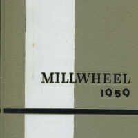 1959 Millburn High School Millwheel Yearbook