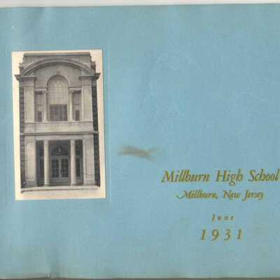 Millburn High School: Millburn High School Photo Book, 1931