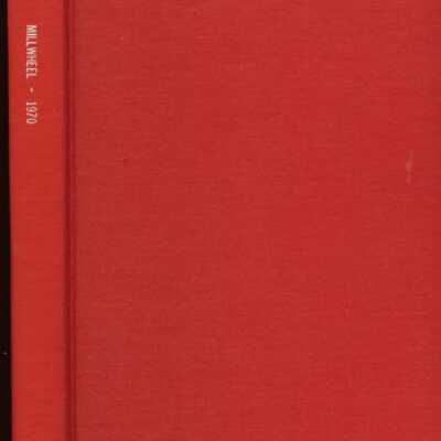 1970 Millburn High School Millwheel Yearbook