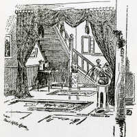 Short Hills Casino Staircase Etching
