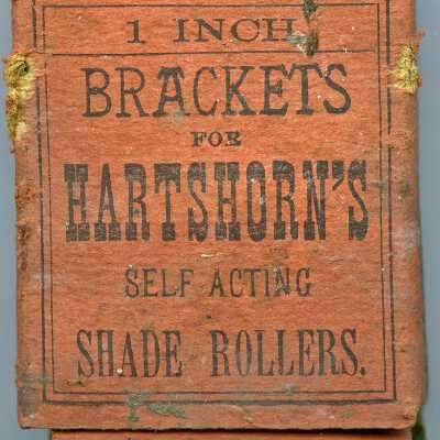 Hartshorn: Shade Roller Bracket Box