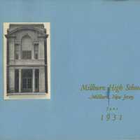 1931 Millburn High School Promotional Book