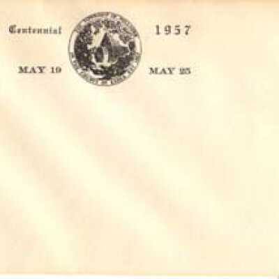 Centennial Envelope, 1957
