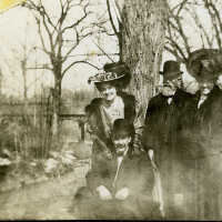 Two Men & Two Ladies Dressed in their Sunday Best