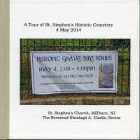 St. Stephens: Cemetery Tour book, 2014