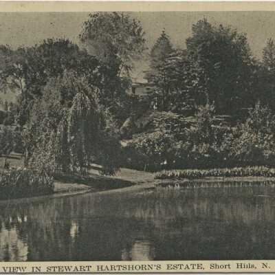 Hartshorn: View in Stewart Hartshorn's Estate, 1920