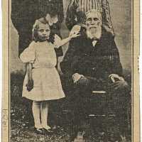 Meeker: Jonathan Denman Meeker Article, "Four Generations Attend Birthday of the Township Clerk of Millburn," 1909