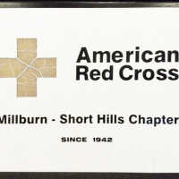 Millburn-Short Hills American Red Cross metal sign