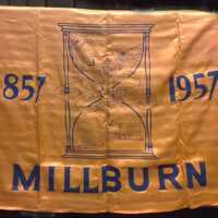 Centennial: Banner Celebrating Millburn