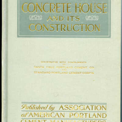 Concrete House & Its Construction book