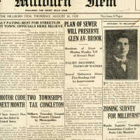 Millburn-Short Hills Item Newspaper, August 16, 1928