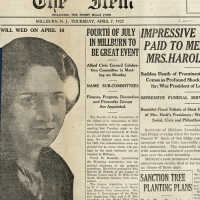 Millburn-Short Hills Item Newspaper, April 7, 1927