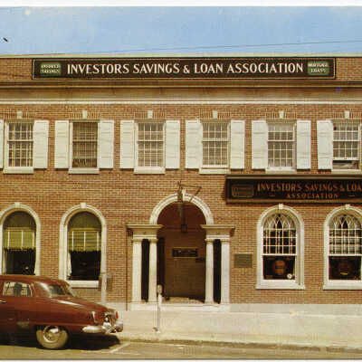 Bank: Investors Savings & Loan Association, 64 Main Street