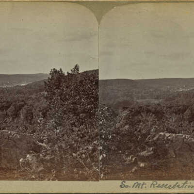 South Mountain Reservation: Elevated Stereoview