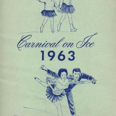 Ralph Evans Skating School Carnival on Ice Program, 1963
