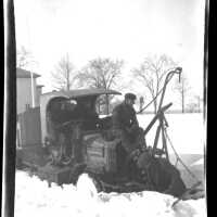 Truck: Disabled Truck In Snow