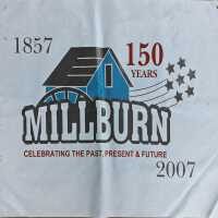 Millburn Sesquicentennial Banner, 2007