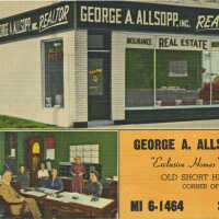 George A. Allsop Inc. postcard