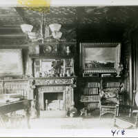 Redstone Library, Interior with view of Paintings