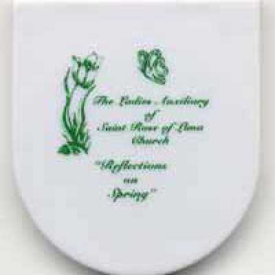 St. Rose of Lima: Ladies' auxiliary pocket mirror