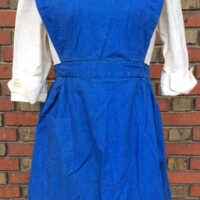 Uniform: Millburn Red Cross Blue Pinafore